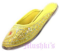Beaded Slippers - click here for large view
